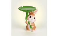 Rabbit Figurine with Tray Stable Bunny Figurine with Tray Sturdy for Entryway