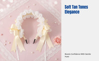 Romantic Ballet Headband, Lace Silk Hair Clip, Sweet Feather Mini Hat, Children's Accessory
