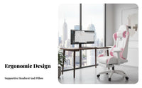Racing design Gaming Chair Reclinable spine supportrest rotate Seat Adjustable Recline Office Furniture for players, Students, Internet Cafe, Game Room, Bedroom