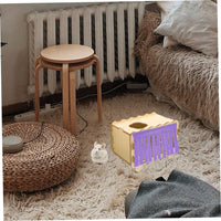 4 Pieces Pet Enclosure Tassel Curtain Provides Shelter for Hamsters, Guinea Pigs