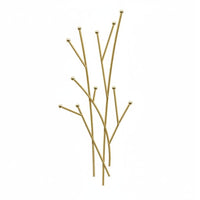 foliageShaped Hook Rack No-Drill Installation Wall Hanger Nordic design for Renters
