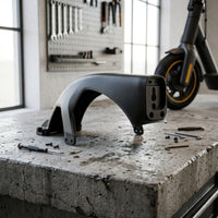Long-Lasting Rear Mudguard Weather Resistant Scooter Mudguard Black Replacement Part Matte for Commuters