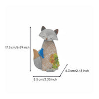 Cartoon Decor Cute Statue Dust-Proof for Patio