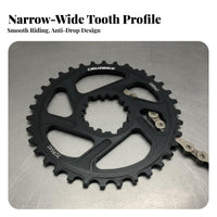 Direct Mount Direct Mount Chainring Lightweight Mountain Bike Chainring Drivetrain Part Anti Chain Drop CNC Machined