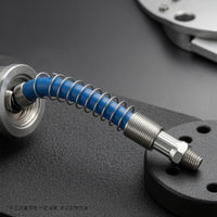 Pressure Infusion Nozzle Metal Body Outdoor Cleaning Tool Slim Cylindrical
