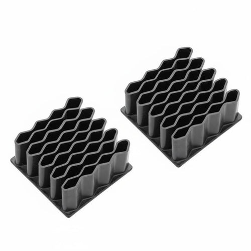 Silicone pattern Organizer Space-Saving Small Item Holder Non-Slip Base for vanity