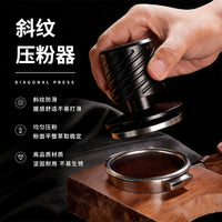 不锈钢弹力压粉锤定力30磅咖啡填压器双弹簧压粉器咖啡弹力压粉锤