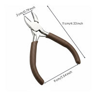Textured Handles Mini Needle Nose Lightweight