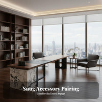 Integrated infused beverage-Making Console Modern Chinese Design Office Furniture hardwood Wood Serving Island for managerials, Families, Hotel Lobby, Living Room, Den