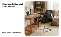 Ergonomic Mesh Spine Wheeled Chair Adjustable Height Office Furniture Complete Circular Turn Gliding Rolling Casters