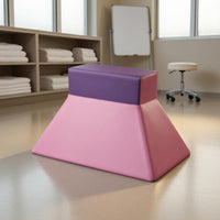 Foam Stretching Wedge Flat Tops Exercise Wedge Padded Workout Accessory