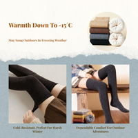 Thermal Long Socks Over Knee Winter Comfort Outdoor Use
