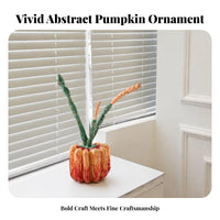 Resin Pumpkin Figurine Decorative House Decoration Resin Pumpkin Ornament