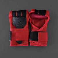 Open-Finger Wraps with Padded Protection Breathable Boxing Hand Wraps Shielded Fingerless Gloves for Fighters