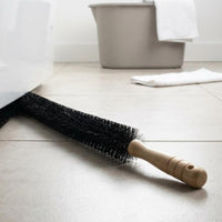 Flexible Cleaning Brush Dense Bristles Under Appliance Duster Hanging Hole