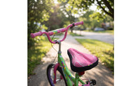 Silicone Cycle Seat Cover Cushioned Cycle Saddle Cover Elastic Secure for Children's Bicycles