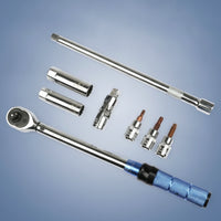 8 Pieces Tension Wrench with Storage Cases Reversible Tension Wrench Set Non-Slip Tool for Mechanics, Hobbyists, Garage