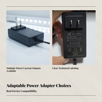 Adjustable Switching Power Adapter, DC, 12V, Home