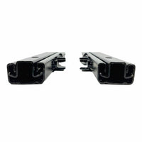 Seat Slider Track Set Glossy Seat Slider with Handle Smooth double Locking Rail Set for Van Builders