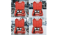 Cylinder Leakage Tester with Case Portable Cylinder Leak Tester Kit Heavy-Duty Leak Identifier Kit for Auto Repair Shop
