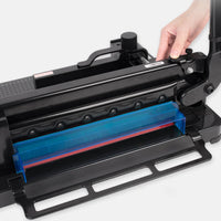 Manual Paper Cutter with Steel Base Gridded for Workplaces, Classroom