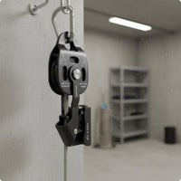 Rope Grab Pulley Wear Resistant Self-Braking Ascender Durable for Caving, Cavers