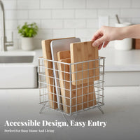 Cutting Board Holder Space-Saving Multicompartment Cutting Board Rack Rust-withstandant