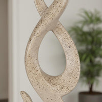 Abstract Sculpture Elegant Accent House Decoration for Office, Entryway