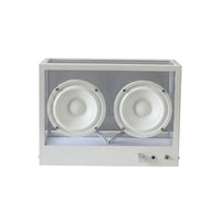 Transparent Bluetooth Speaker Acrylic Rectangular Bluetooth Speaker Metal