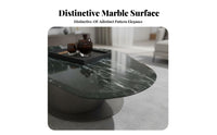 Light Luxury aesthetic Pebble-Shaped Centerpiece Minimalist Design Coffee Table Irregular Shape Living Room Furniture Italian Inspired for Interior Designers, Homeowners, Office Workers, Home, Lounge Area
