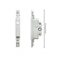 Aluminum lock box, anti-theft, adjustable