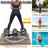 Low-Impact Lateral Stepper with Digital Display, Portable, Knee and Joint Protection