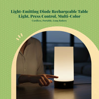Dimmable rechargeable LED lamp