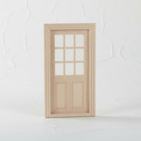 Dollhouse Window Door DIY Miniature Decor Architectural Feature