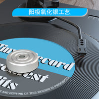 LP黑胶唱片适配器 铝唱碟镇45转减震稳定器 7寸大孔偏芯套适配器