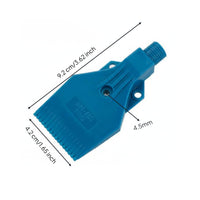 Long-Lasting ABS Plastic Duckbill Air Nozzle High Force Airflow Flat Jet Blower Nozzle Easy Installation for Product Cooling