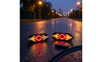 Rear Bike Light with Turn Signals LED for Cyclists