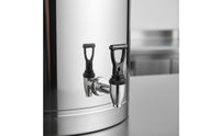 Stainless Steel Insulated Container Versatile Storage Insulated Beverage Dispenser Thermal Food Transport Barrel Non-Slip Base