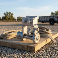 Heavy-Duty Rope Tightener Manual Cargo Tightener Adjustable Rope Tensioner Quick Adjust for Haulers