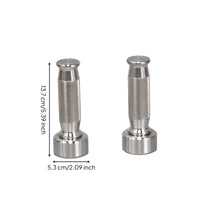 Single Head Dumbbell Stainless Metal Hand Weight Weight Versatile Equipment for Strength Training
