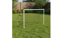 Foldable Design Kids Soccer Training Goal Easy Assembly Folding Soccer Net Stable Frame Sports Equipment Long-Lasting for Young Athletes, Outdoor, Indoor