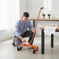 Car Mover Dolly with Handle Portable Wheel Dolly with Rollers Pre-Assembled