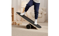 Balance Board with Roller Versatile Balance Board with Rollers Portable for Athletes, Posture Discipline