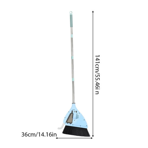 3 in 1 Vacuum Broom Easy to Use Floor Cleaner Lightweight for Hard Floors