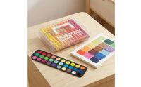 36 Pieces Fine Soft Tips Acrylic Marker Set Direct-Liquid 36-Piece Marker Set Layered Organizer Sketch Pens Rounded Barrels for Drawing, Coloring