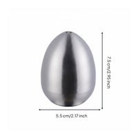Egg Shaped Seasoning and Pepper Shaker 3-Hole Top Egg Shaped Seasoning Shaker