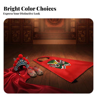 Cultural panache Chinese theatrical face covering Cape attention-grabbing-Catching Design Performance Wear striking hues Costume Cloak Adjustable Fit for Children, actors, School Plays, the childed Events, celebration event, Dance Recitals