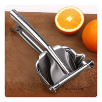 Pomegranate Press Juicer Heavy Duty Stainless Steel Lemon Press Easy to Clean