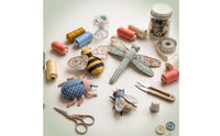 Patchwork Sewing Kit Nature-Themed Textile Craft Kit Slow Stitching for Weekend Crafting