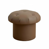Mushroom-Shaped Seat With Storage Function Mushroom Ottoman Multi-Functional